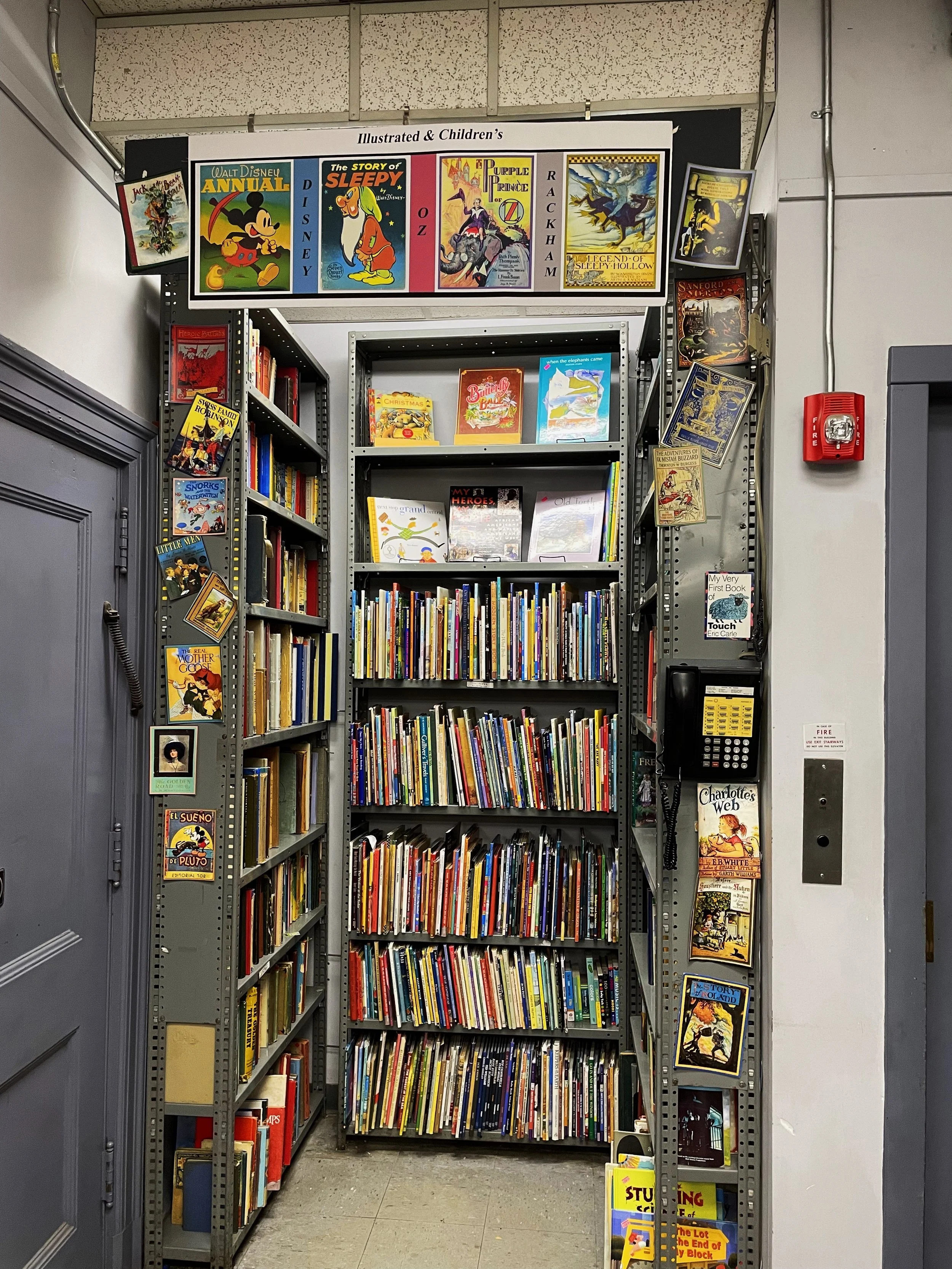 Children’s section on the first floor!