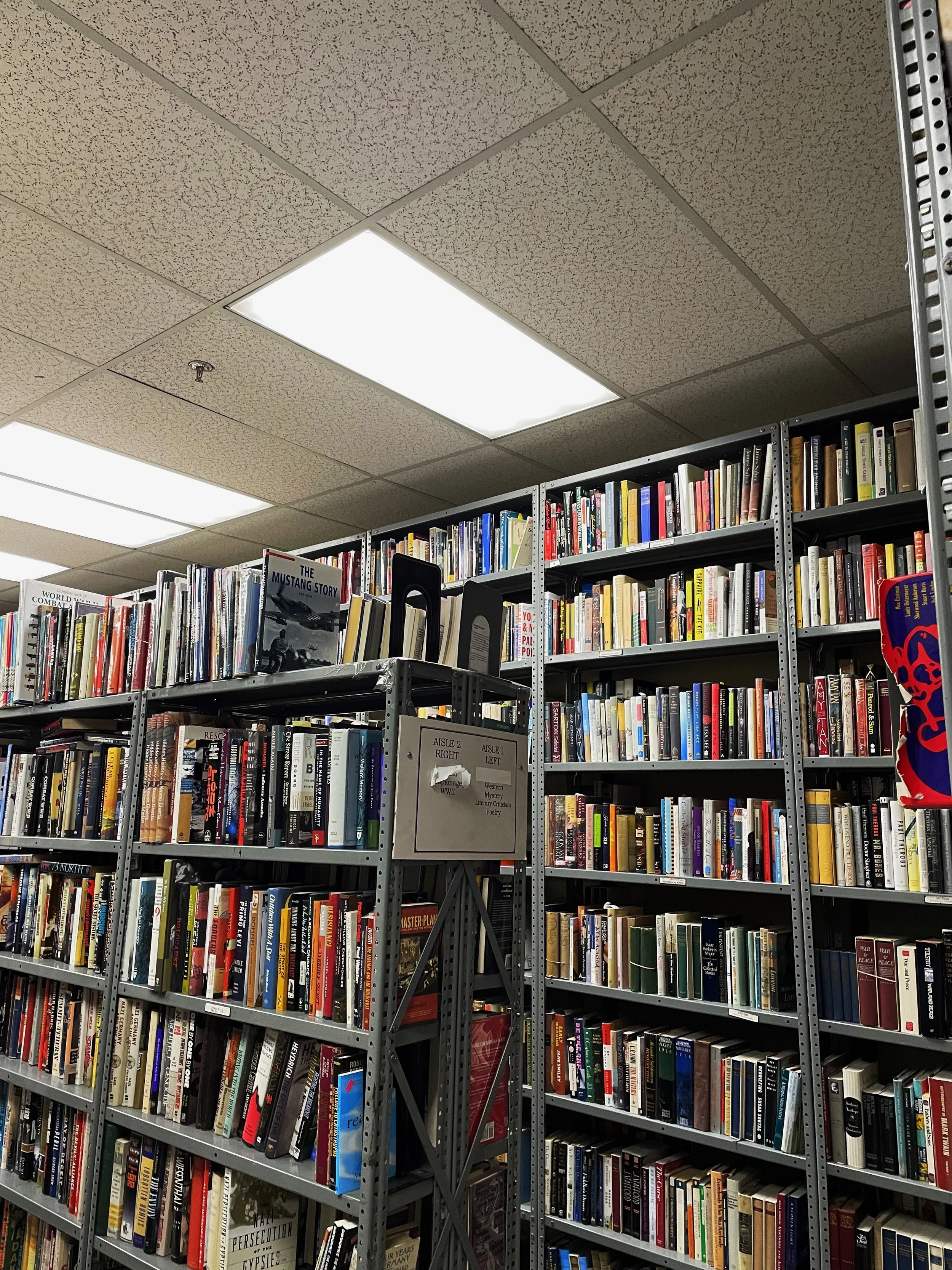 Endless. Shelves.