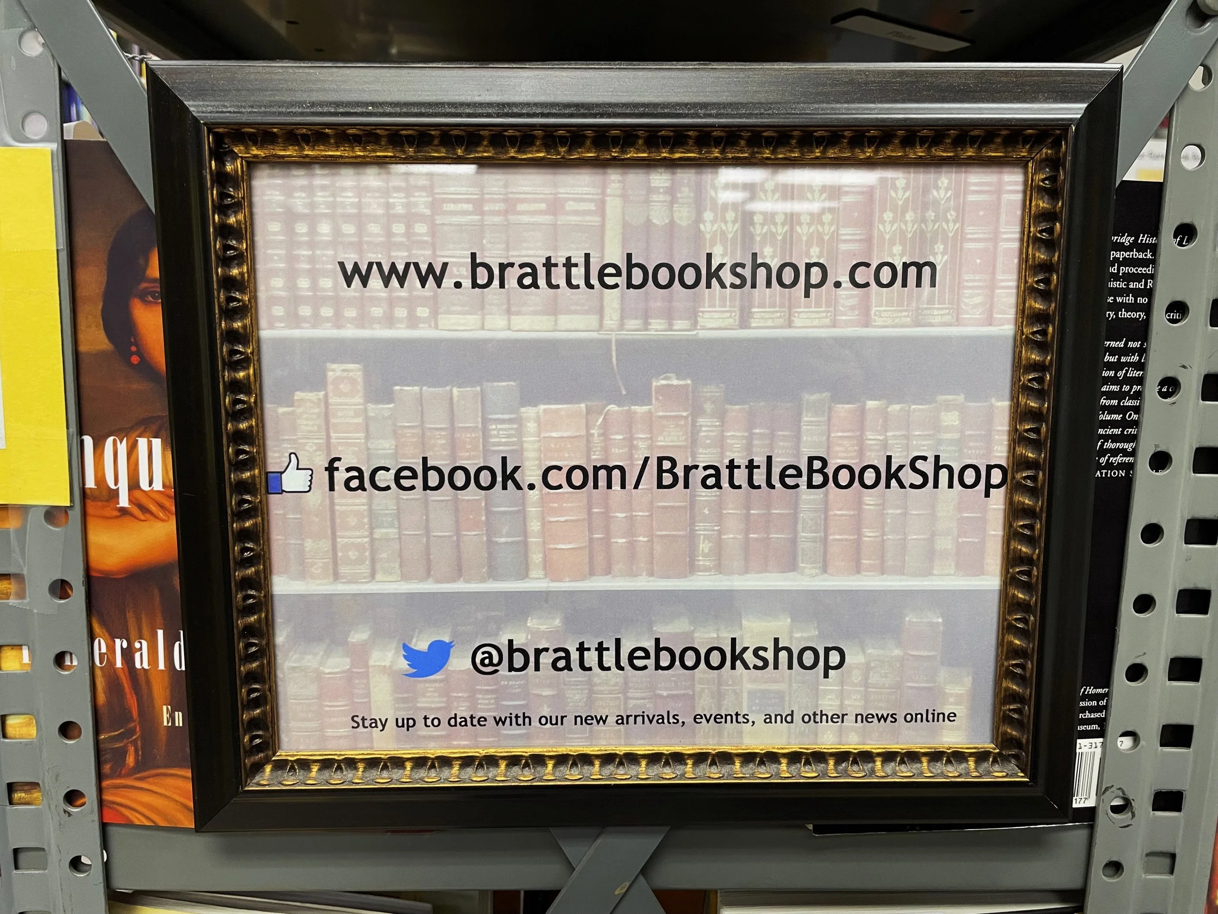 Keep up with The Brattle by following them on social media!
