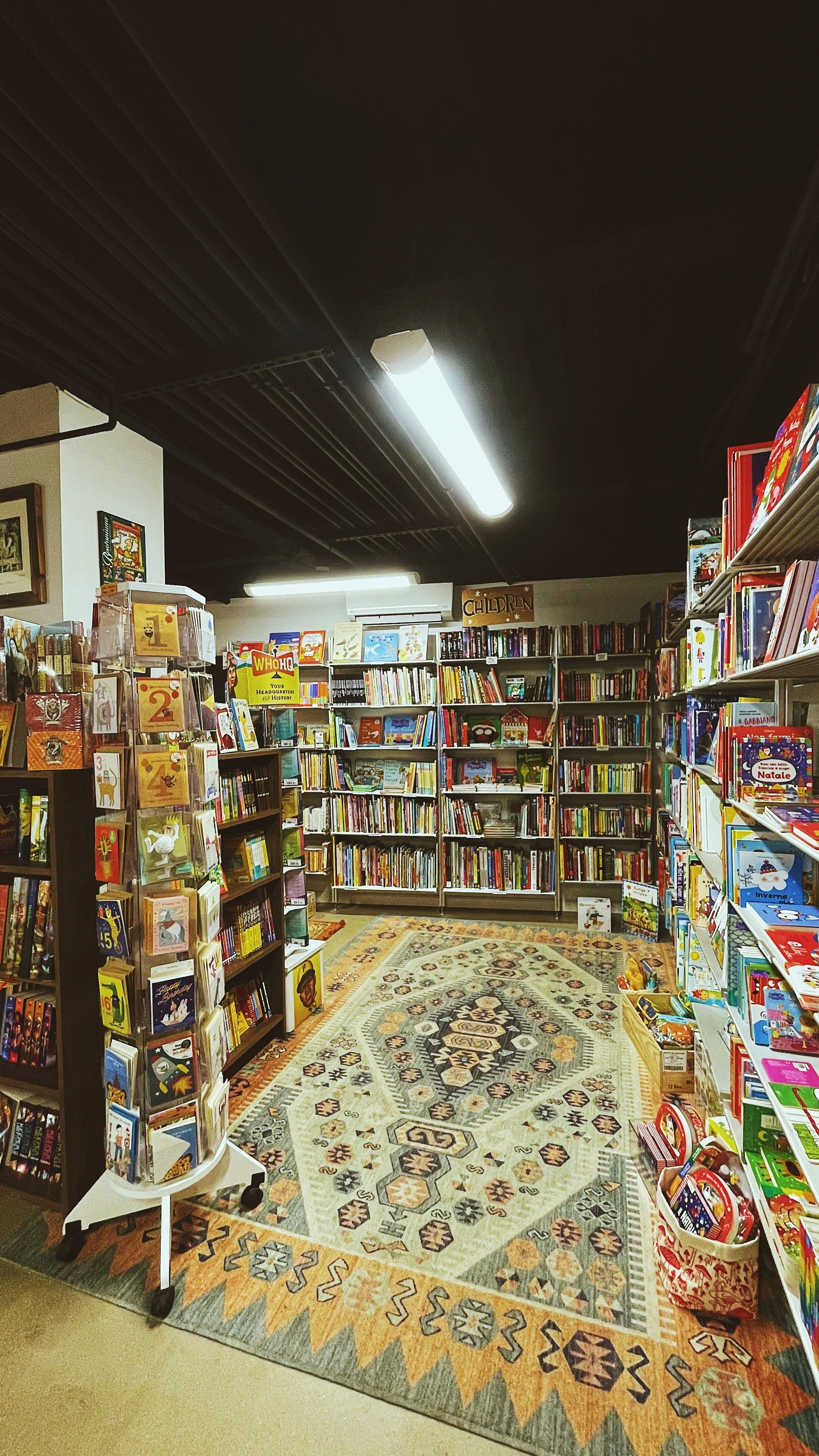 I AM Book’s has a really big children’s section in the back of their store, which would make the perfect cozy nook for reading.