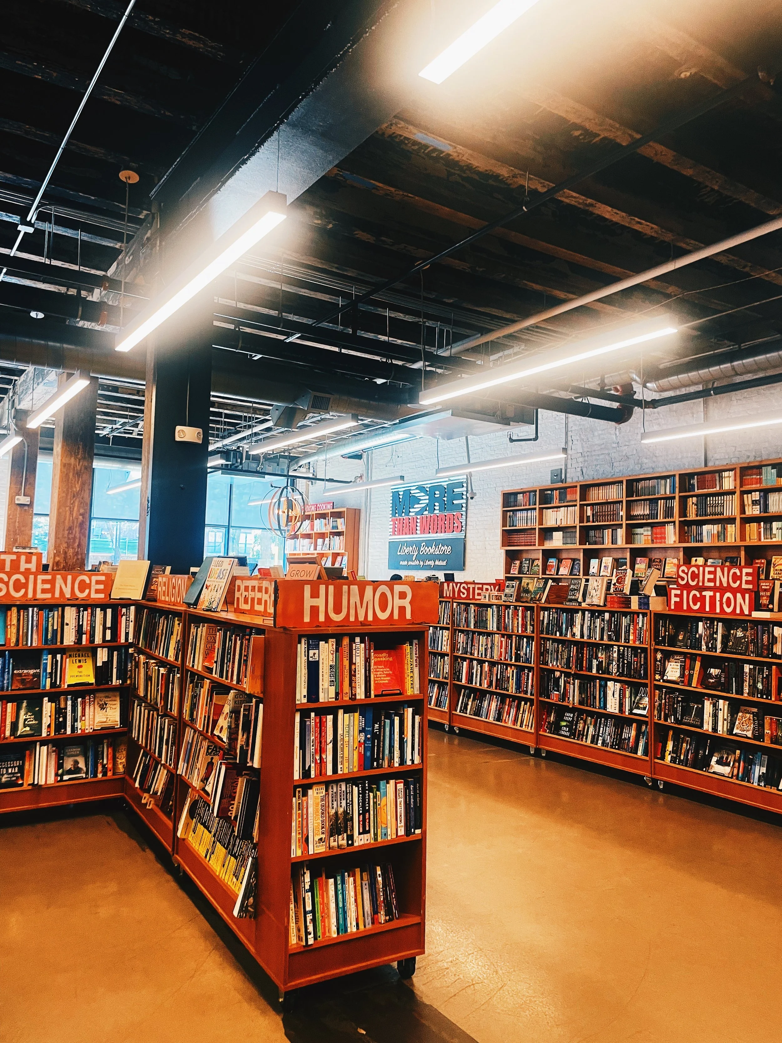 Every genre you can imagine, from humor to reference to mystery.