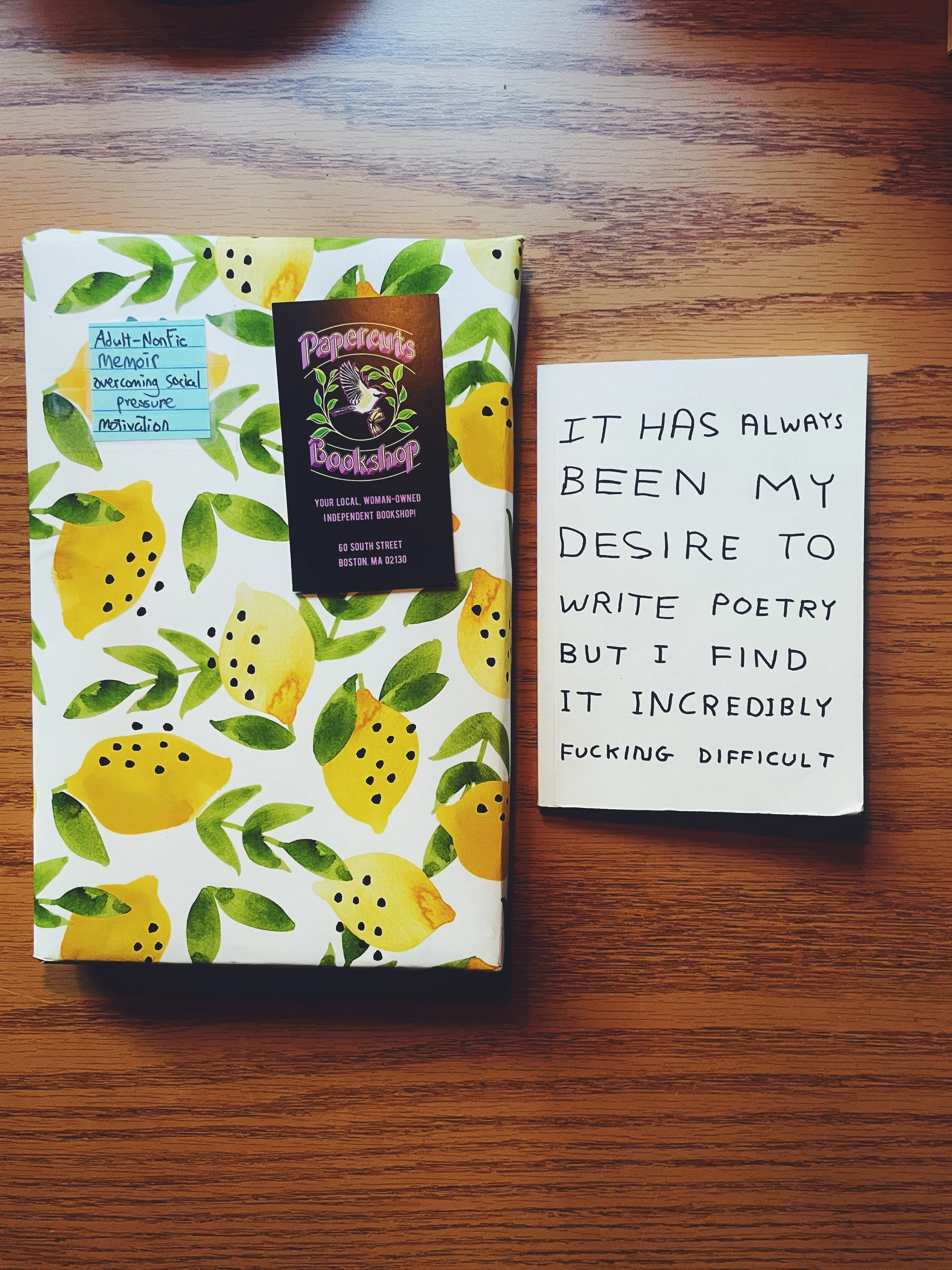 The goodies I came away with…